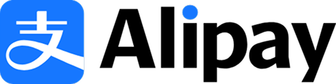 Alipay logo with Chinese character and English wordmark